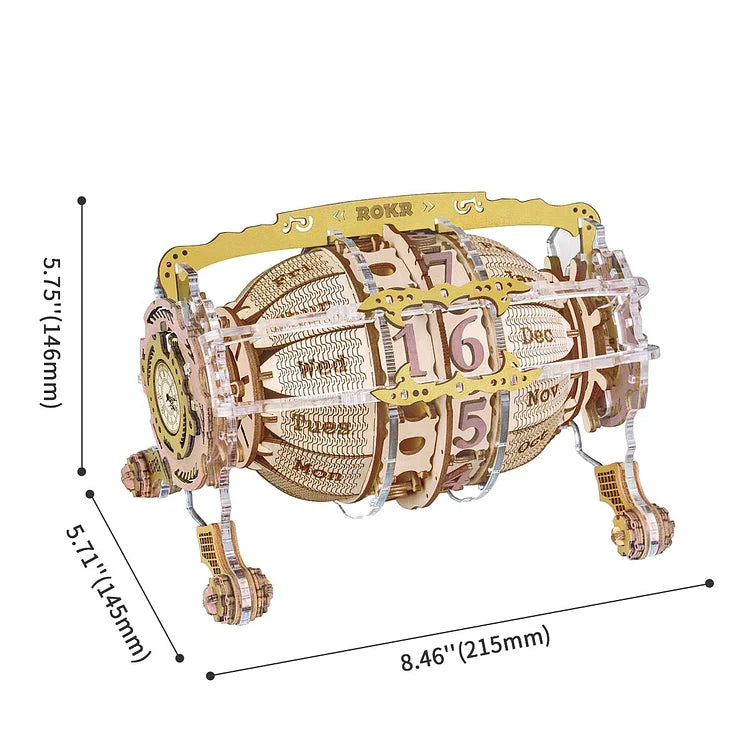 PUZZLE 3D | CALENDRIER MÉCANIQUE