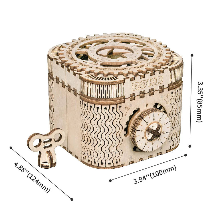 PUZZLE 3D BOIS | BOÎTE À TRÉSOR