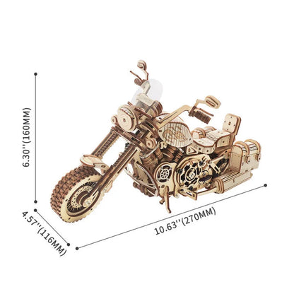 PUZZLE 3D BOIS | MOTO CRUISER