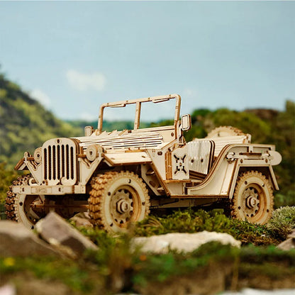 PUZZLE 3D BOIS | JEEP MILITAIRE 1940